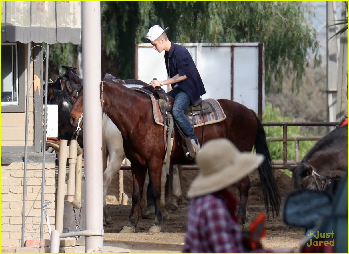 Justin Bieber: Horseback Ride with Friends