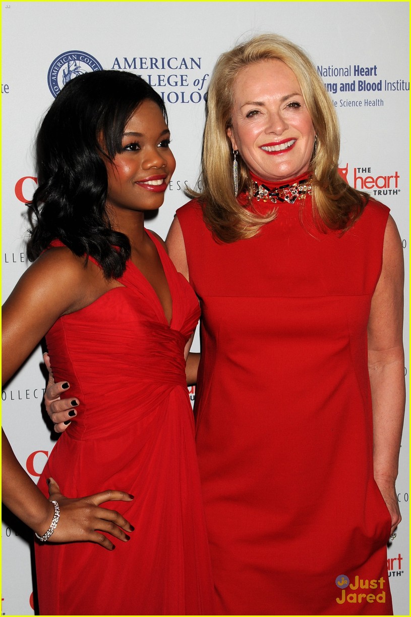 Gabby Douglas: Heart Truth Red Dress Fashion Show 2013