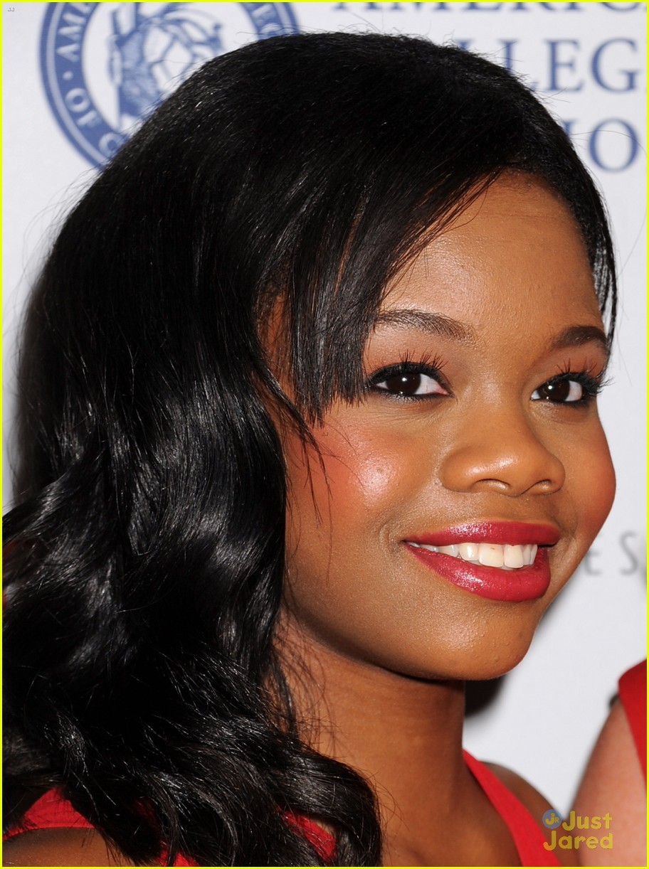 Gabby Douglas: Heart Truth Red Dress Fashion Show 2013