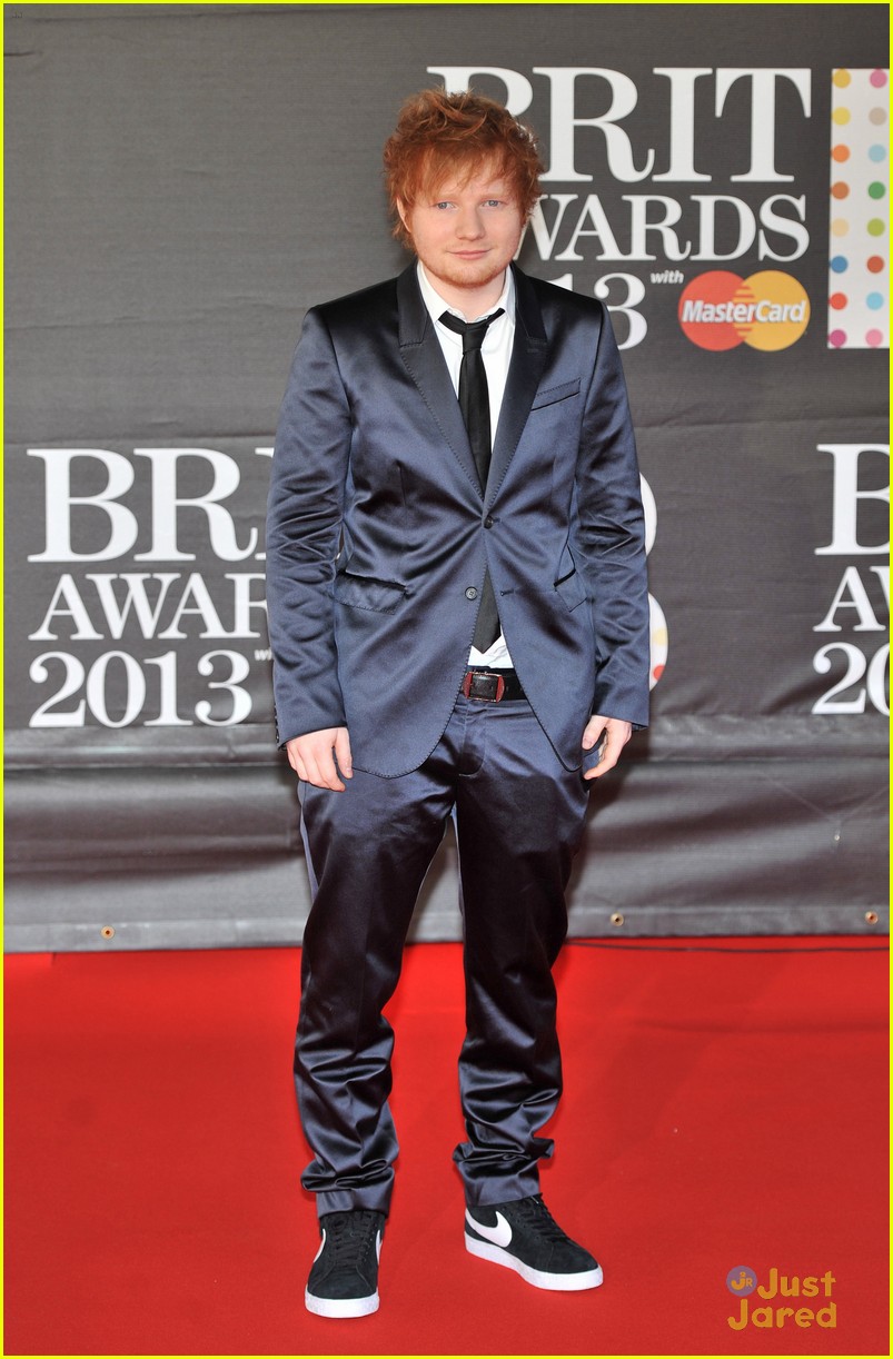 Ed Sheeran: BRIT Awards 2013