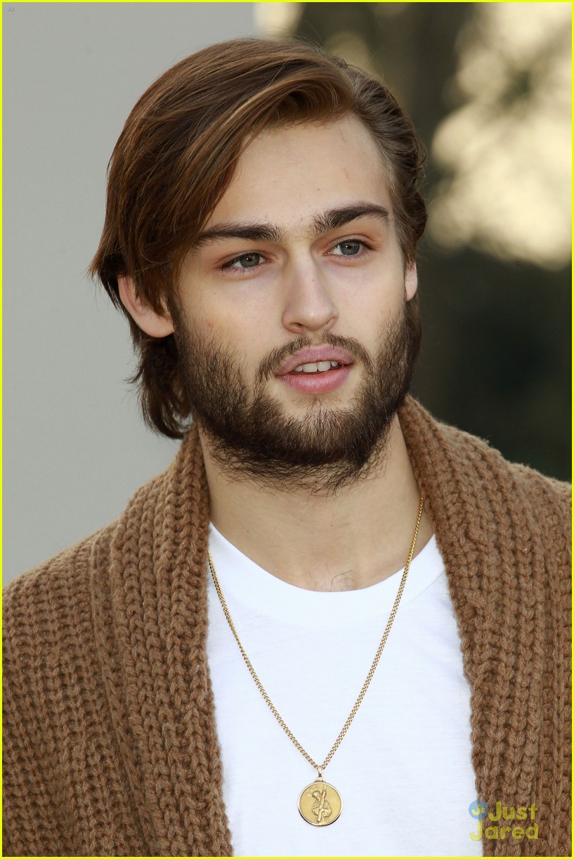 Gabriella Wilde: Burberry Prorsum Show with Douglas Booth