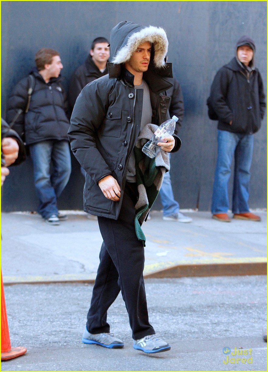 Andrew Garfield: 'Amazing Spider-Man 2' Set