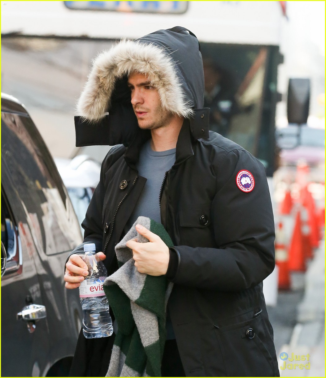 Andrew Garfield: 'Amazing Spider-Man 2' Set