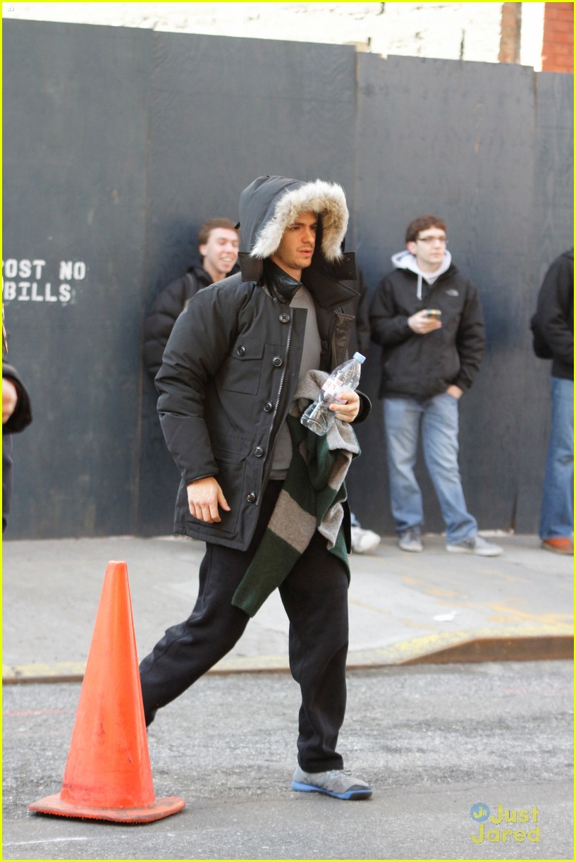 Andrew Garfield: 'Amazing Spider-Man 2' Set