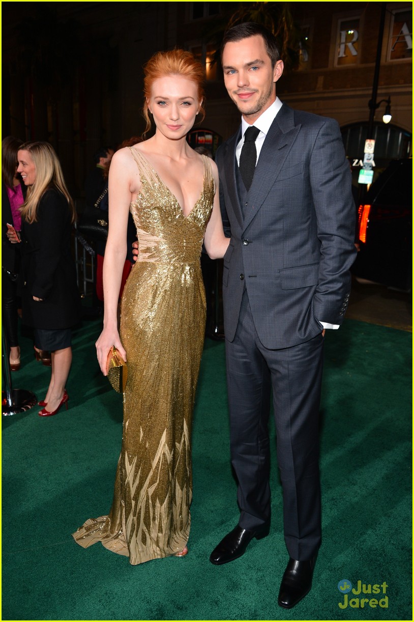 Nicholas Hoult & Eleanor Tomlinson: 'Jack the Giant Slayer' Premiere