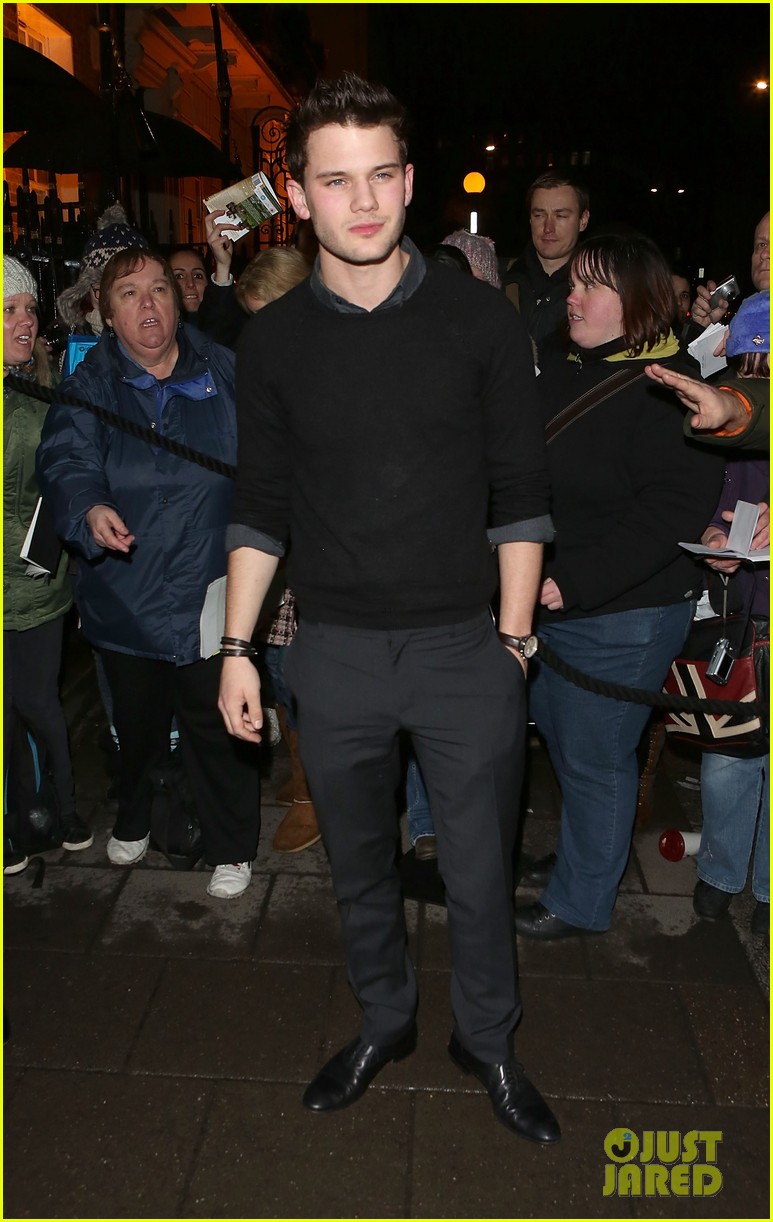 Jeremy Irvine - BAFTAs 2013 Red Carpet