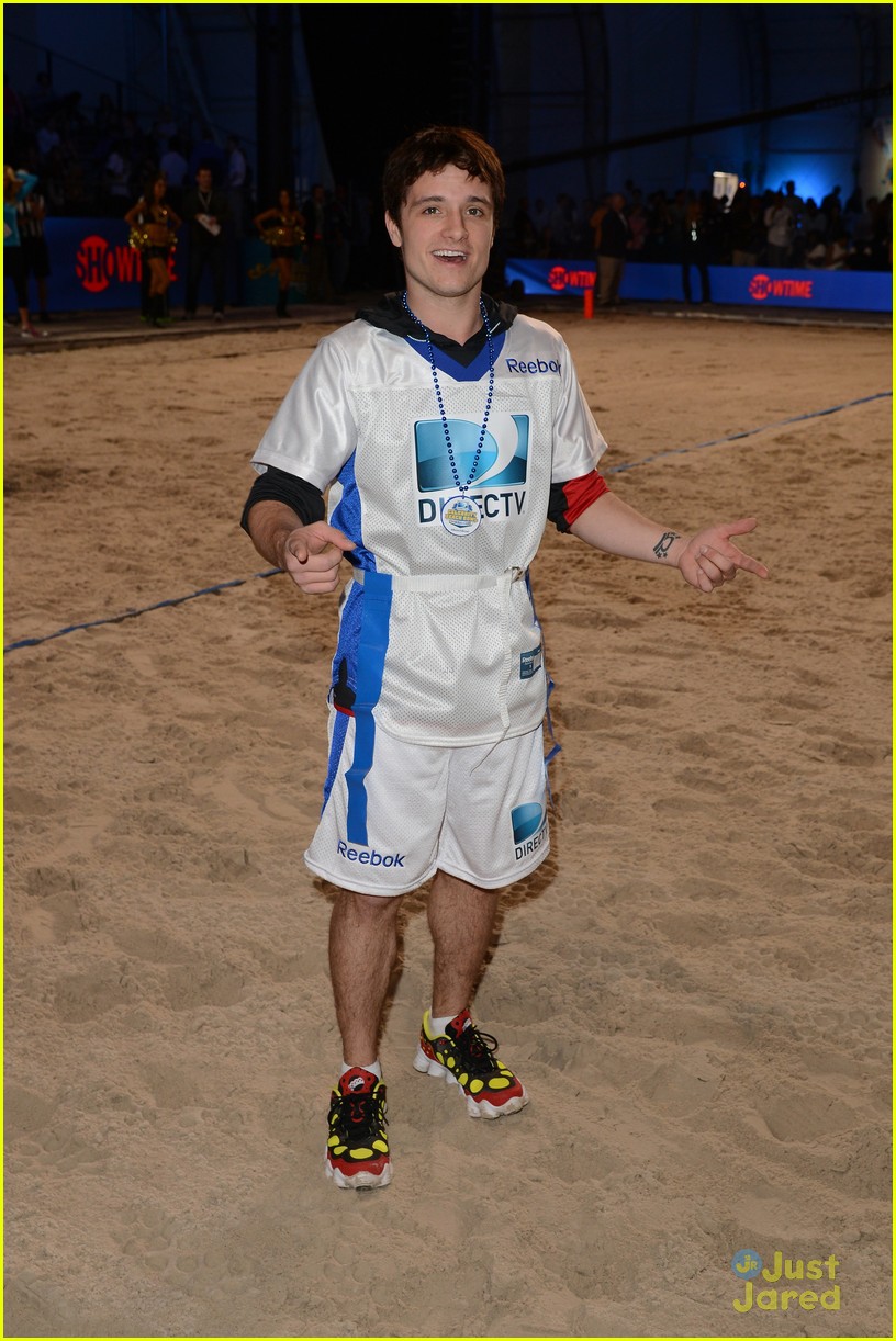 Josh Hutcherson: Celebrity Beach Bowl 2013