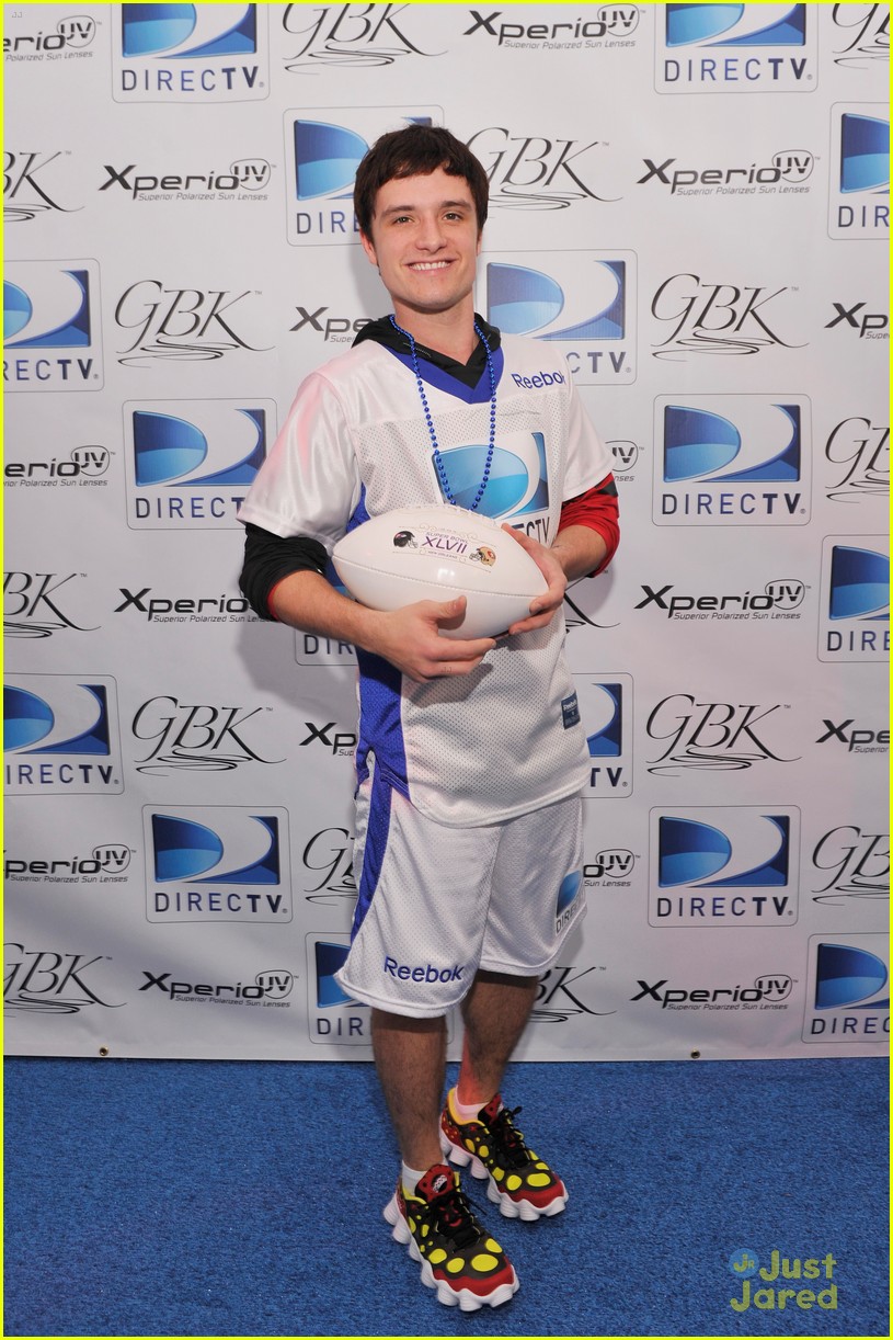 Josh Hutcherson: Celebrity Beach Bowl 2013