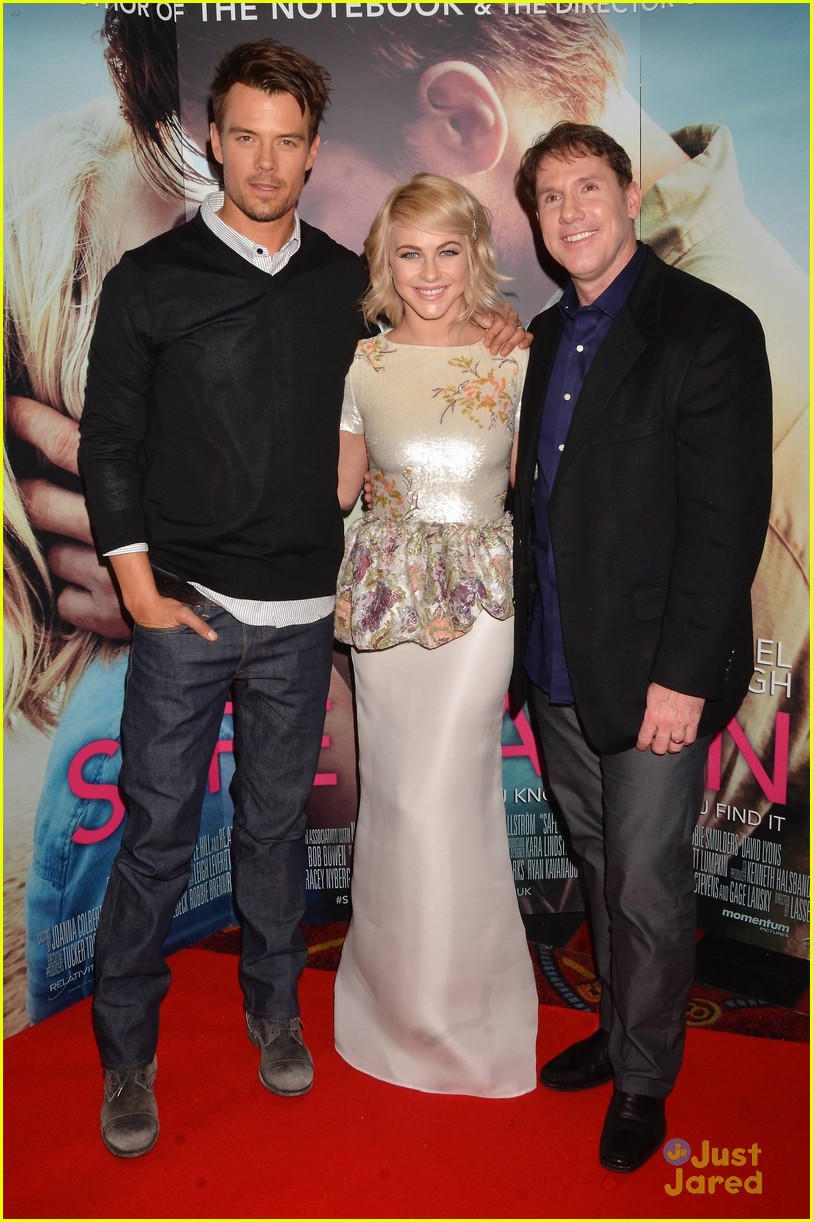 Julianne Hough: 'Safe Haven' in Dublin