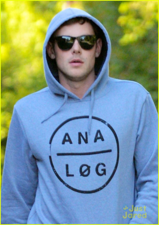 Lea Michele & Cory Monteith: Aroma Cafe Couple
