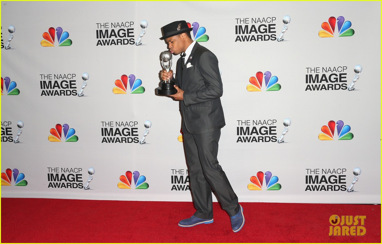 Tristan Wilds: NAACP Image Awards 2013 with Tyler James Williams