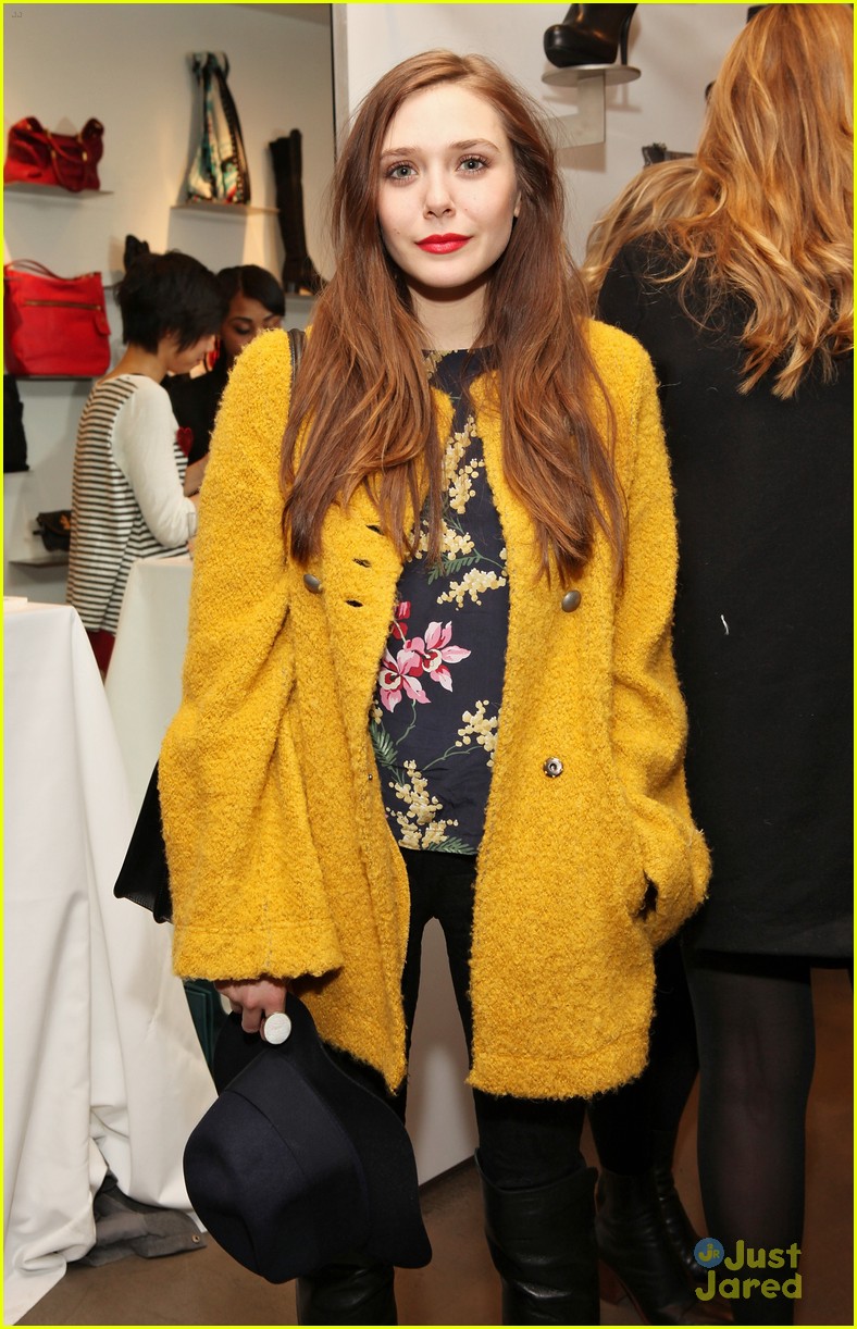 Elizabeth Olsen: Cher Coulter Capsule Collection Launch