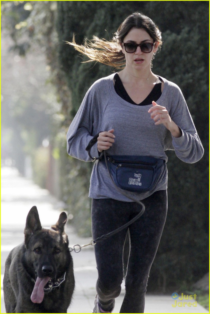 Nikki Reed Runs with Enzo