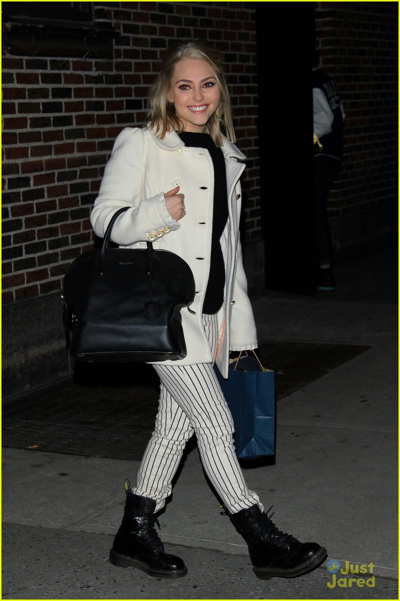 AnnaSophia Robb: Letterman Appearance Tonight!