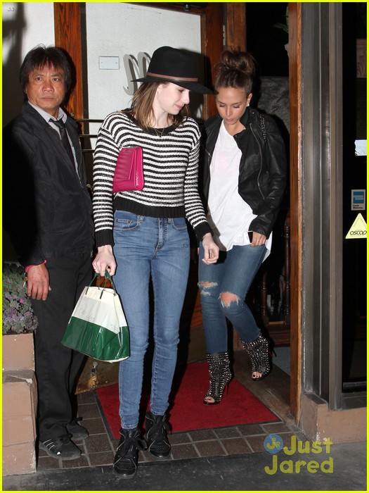 Emma Roberts & Chloe Green: Madeo Dinner Mates