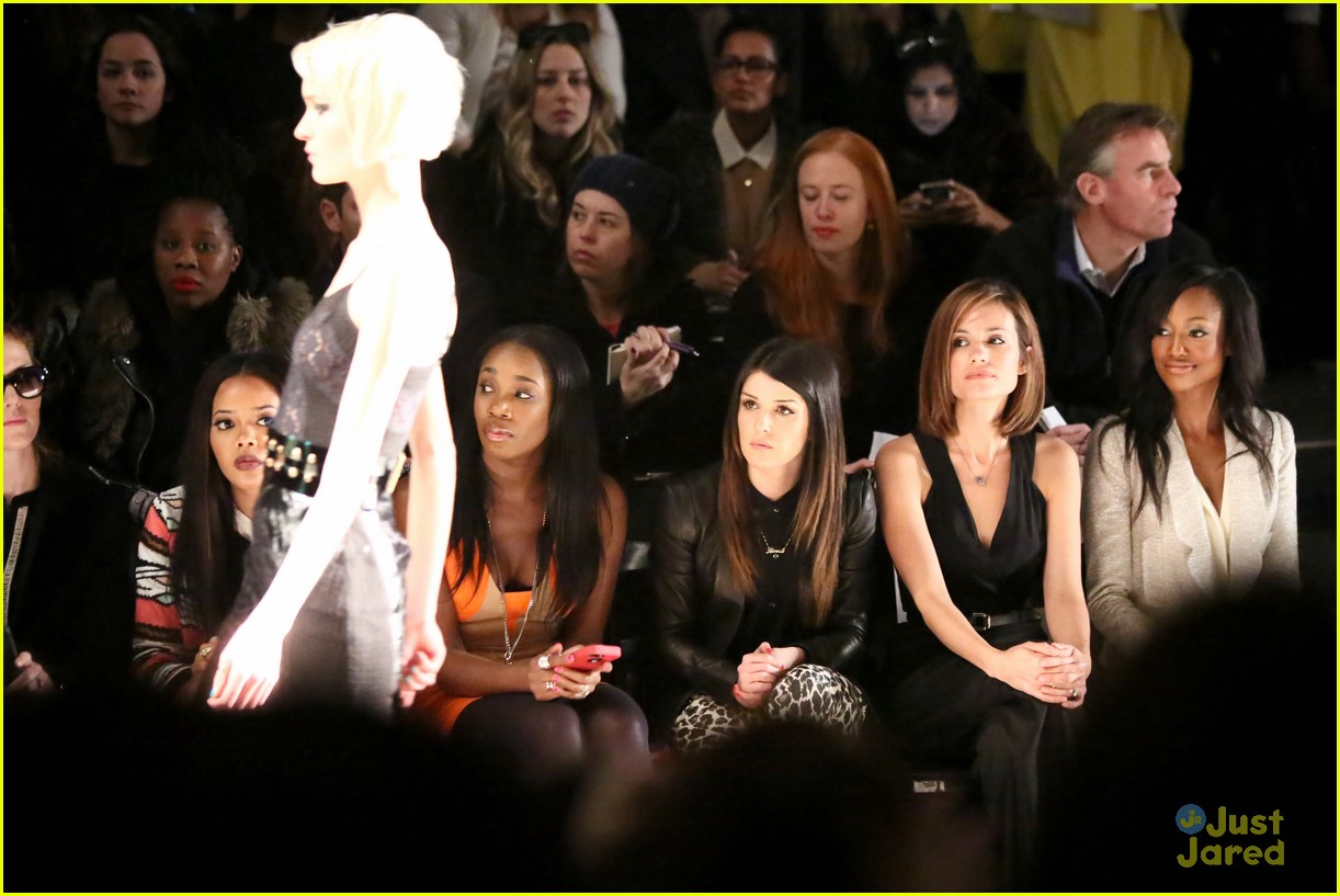 Shenae Grimes: Fashion Week Trendsetter at Tracy Reese