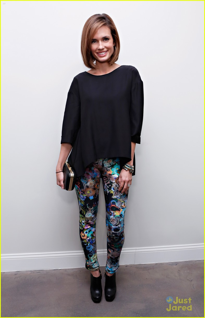 Torrey DeVitto: Tracy Reese & Cynthia Rowley Fashion Shows