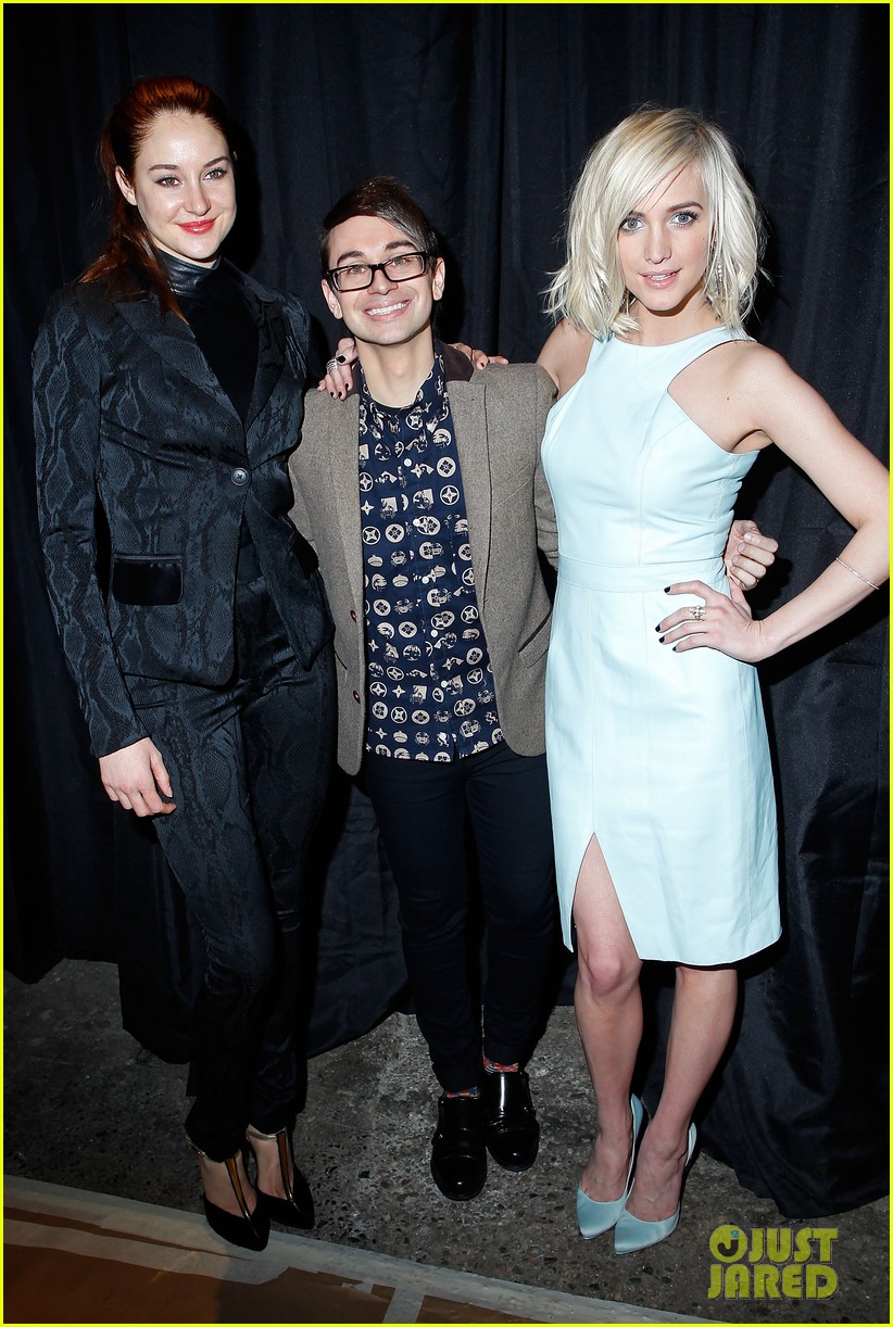 Shailene Woodley: Front Row At Rebecca Taylor & Christian Siriano!
