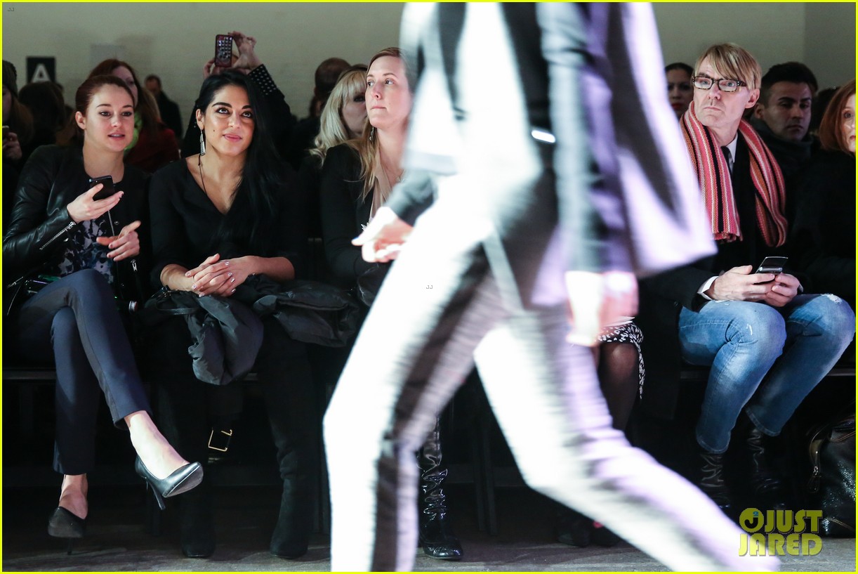 Shailene Woodley: Front Row At Rebecca Taylor & Christian Siriano!