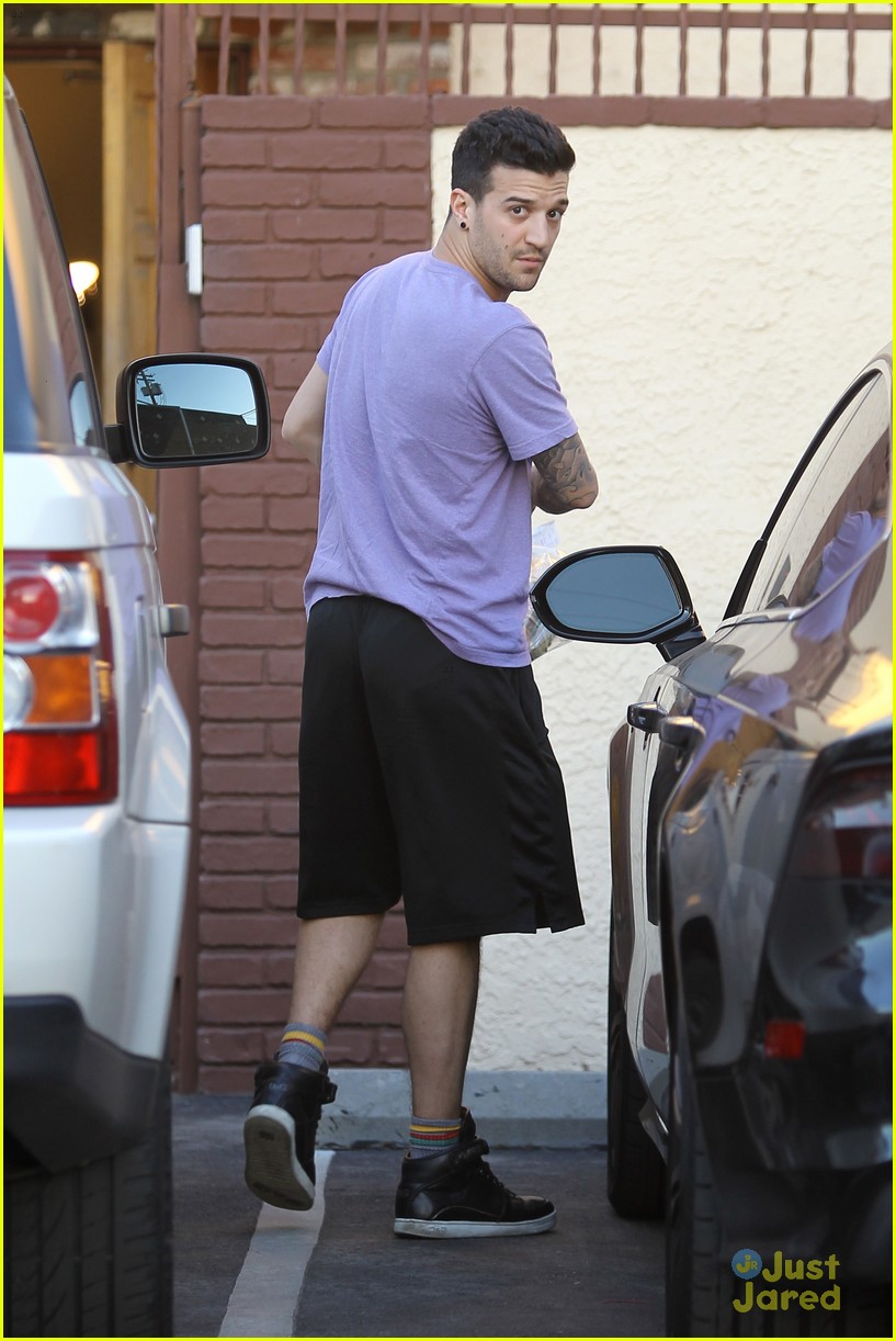 Aly Raisman & Mark Ballas: 'DWTS' Rehearsal Arrival