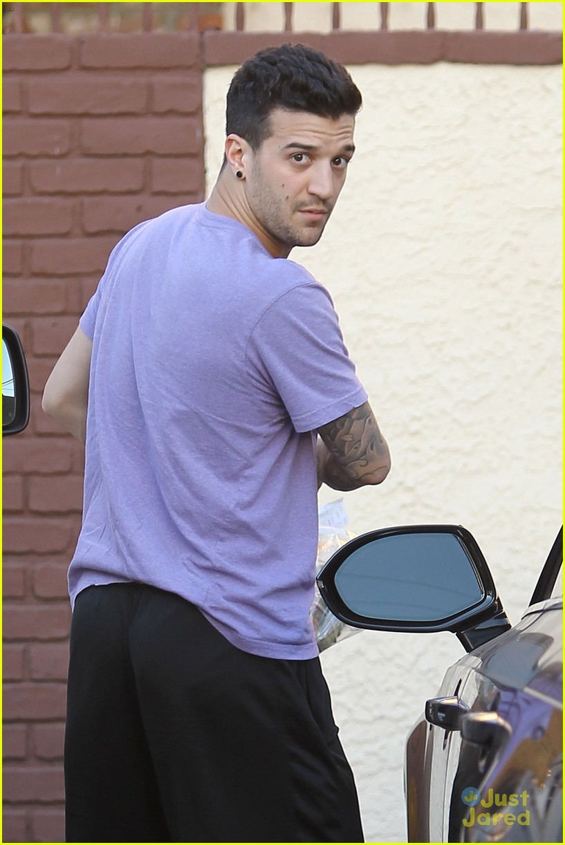 Aly Raisman & Mark Ballas: 'DWTS' Rehearsal Arrival