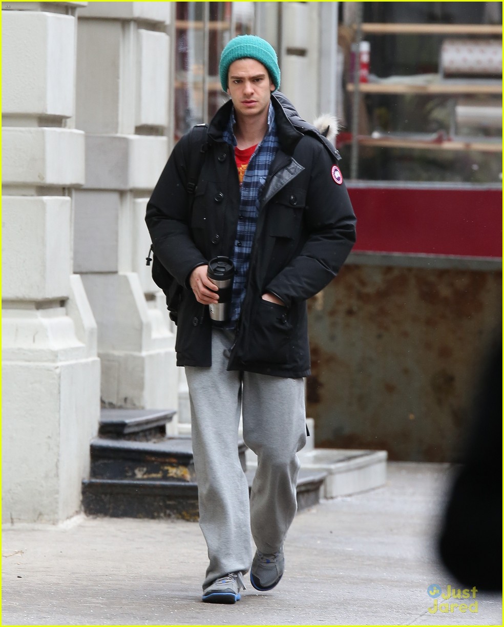 Andrew Garfield: Morning Coffee Guy!