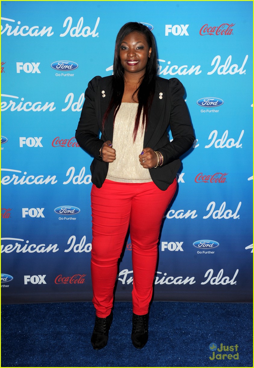 Burnell Taylor & Candice Glover: 'American Idol' Top 10 Finalists Party