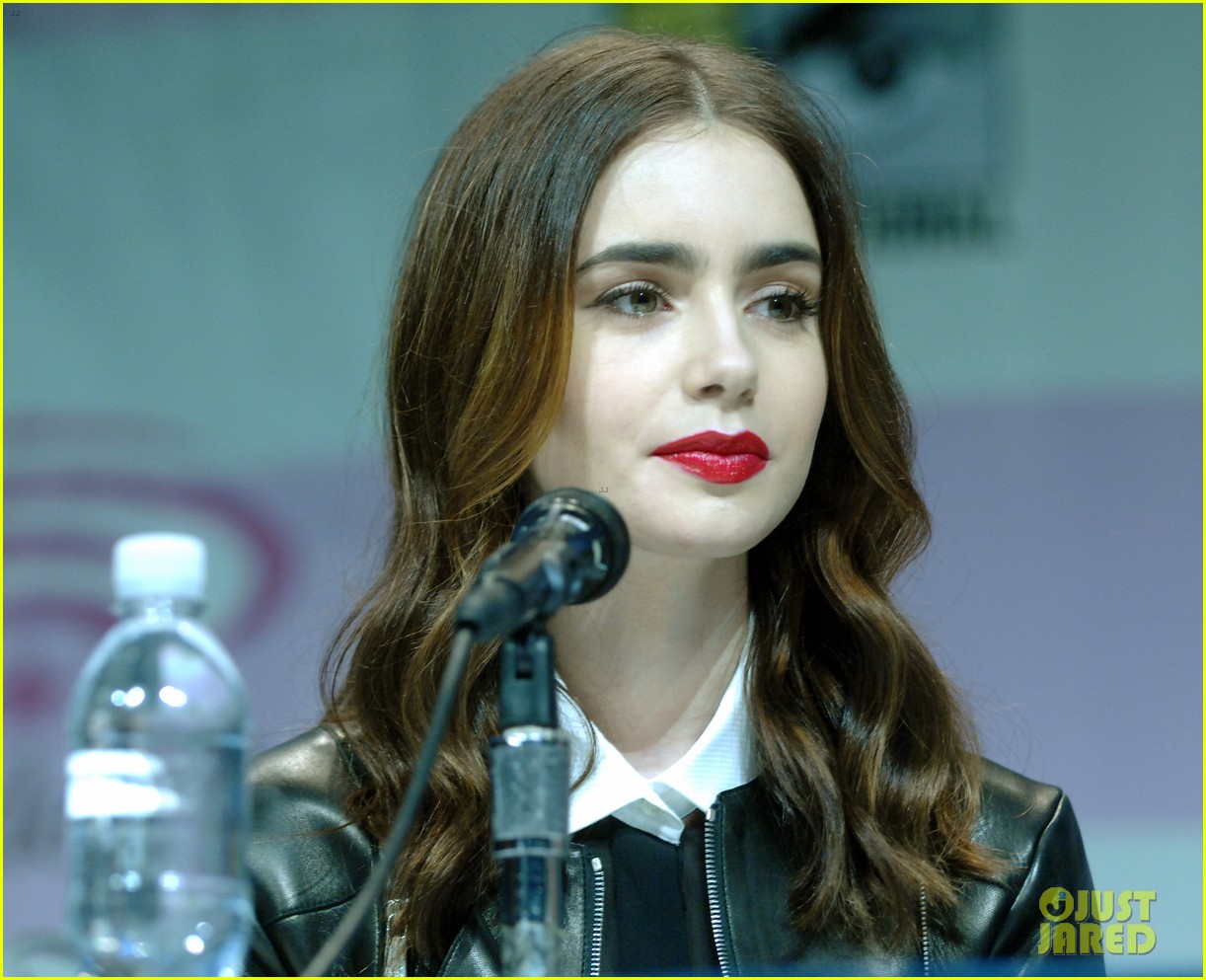 Lily Collins: 'Mortal Instruments' at WonderCon