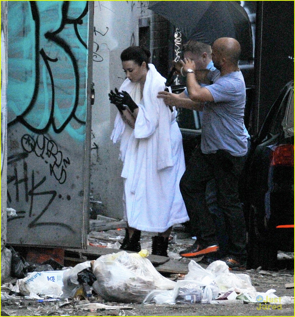 Demi Lovato: 'Heart Attack' Video Shoot!