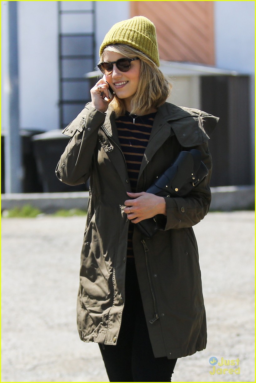 Dianna Agron: Kate Somerville Spa Stop