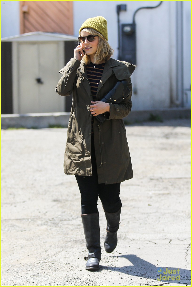 Dianna Agron: Kate Somerville Spa Stop