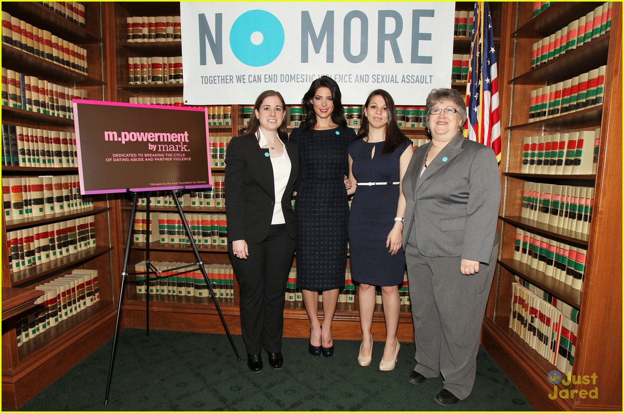 Ashley Greene: 'No More' Symbol Launch on Capitol Hill