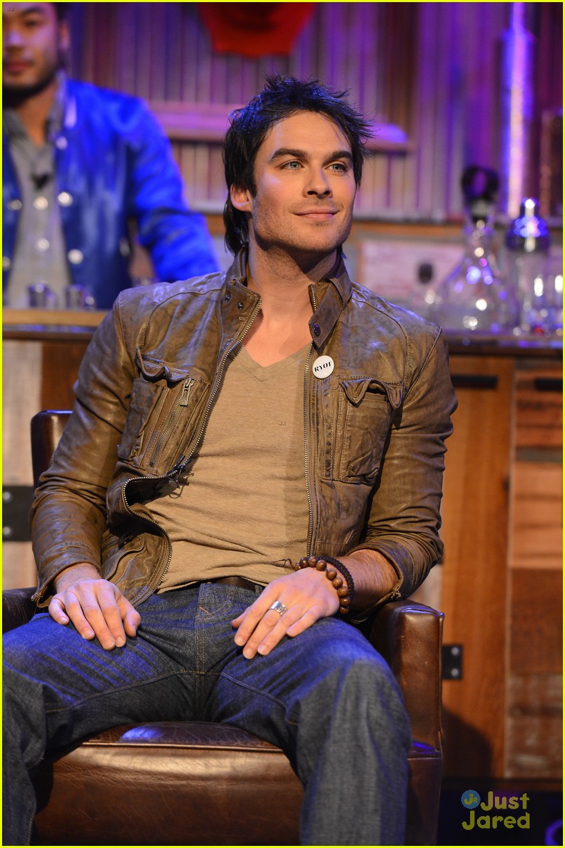Ian Somerhalder: 'Big Morning Buzz' Stop!