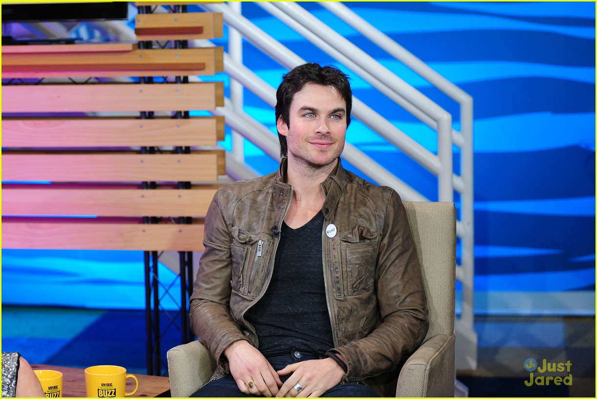 Ian Somerhalder: 'Big Morning Buzz' Stop!