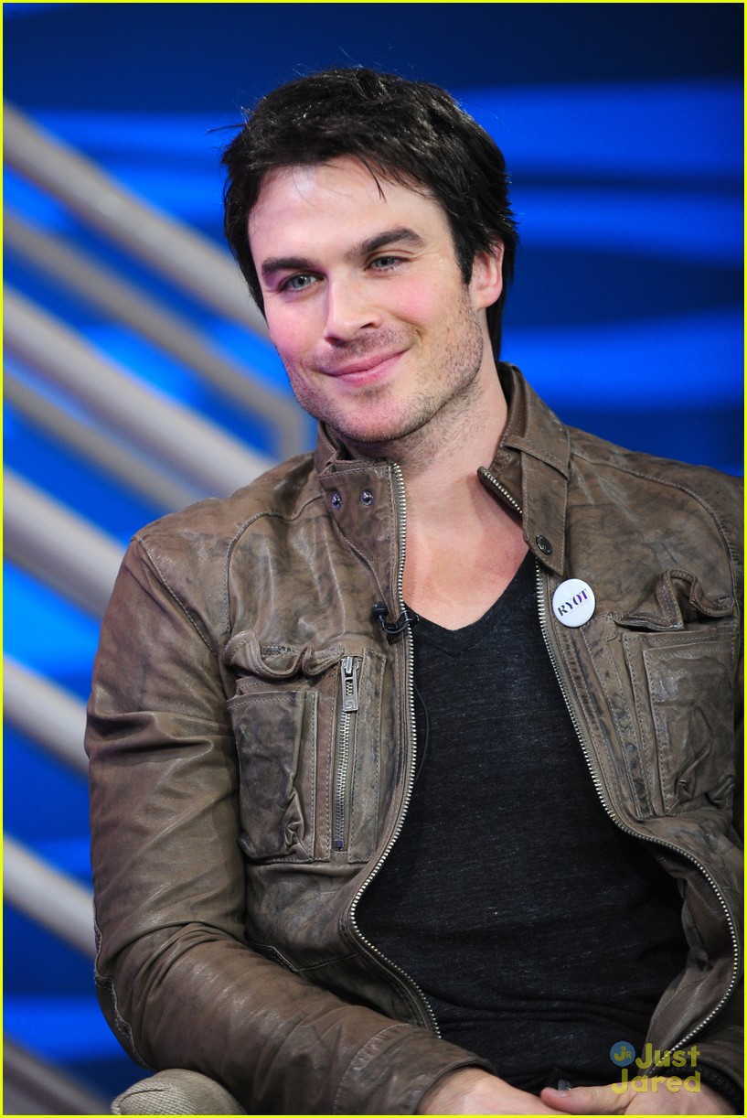 Ian Somerhalder: 'Big Morning Buzz' Stop!