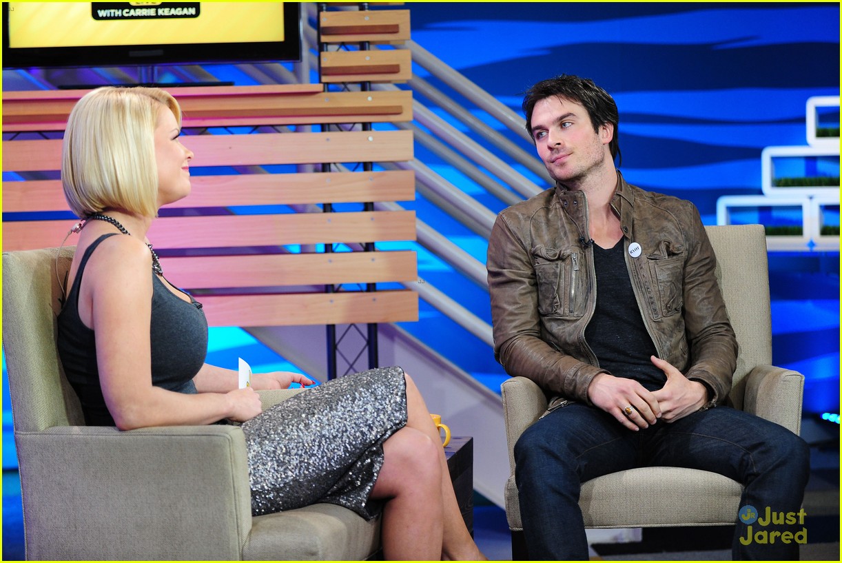 Ian Somerhalder: 'Big Morning Buzz' Stop!