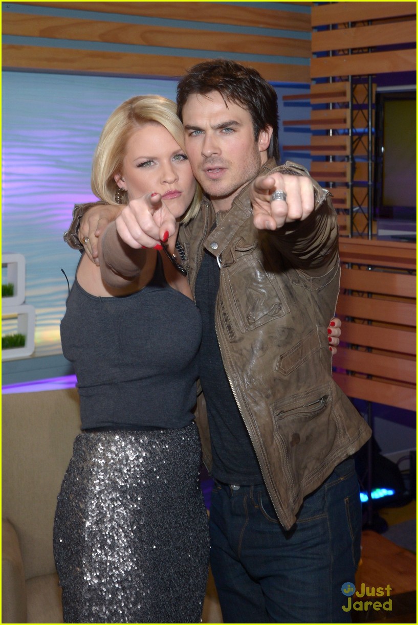 Ian Somerhalder: 'Big Morning Buzz' Stop!