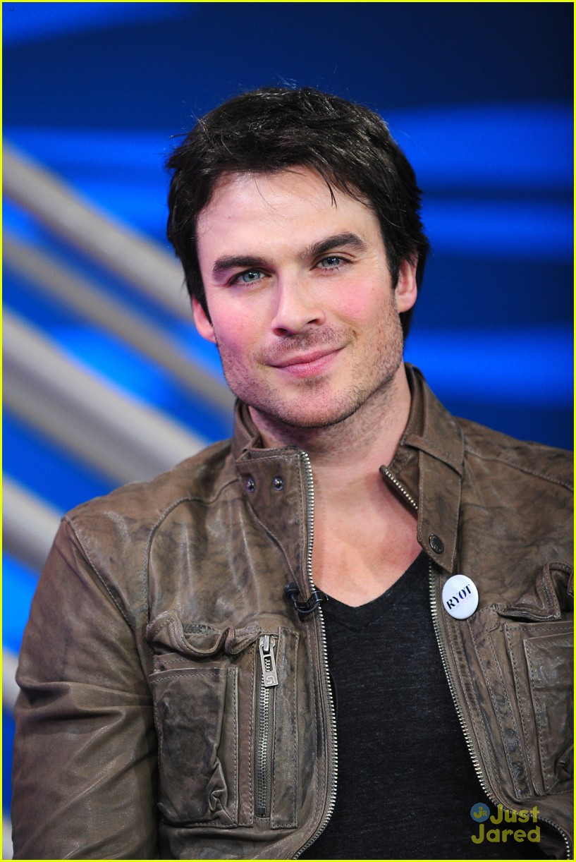 Ian Somerhalder: 'Big Morning Buzz' Stop!