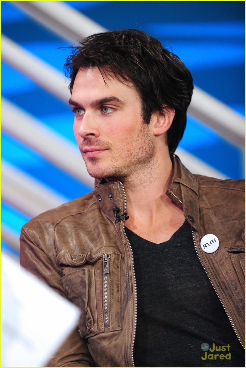 Ian Somerhalder: 'Big Morning Buzz' Stop!