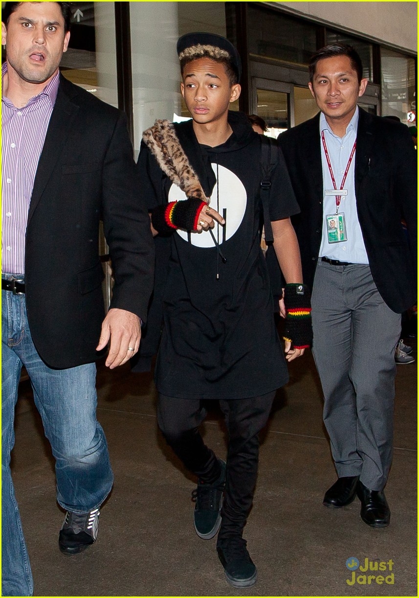 Jaden Smith: LAX Arrival With Brother Trey!
