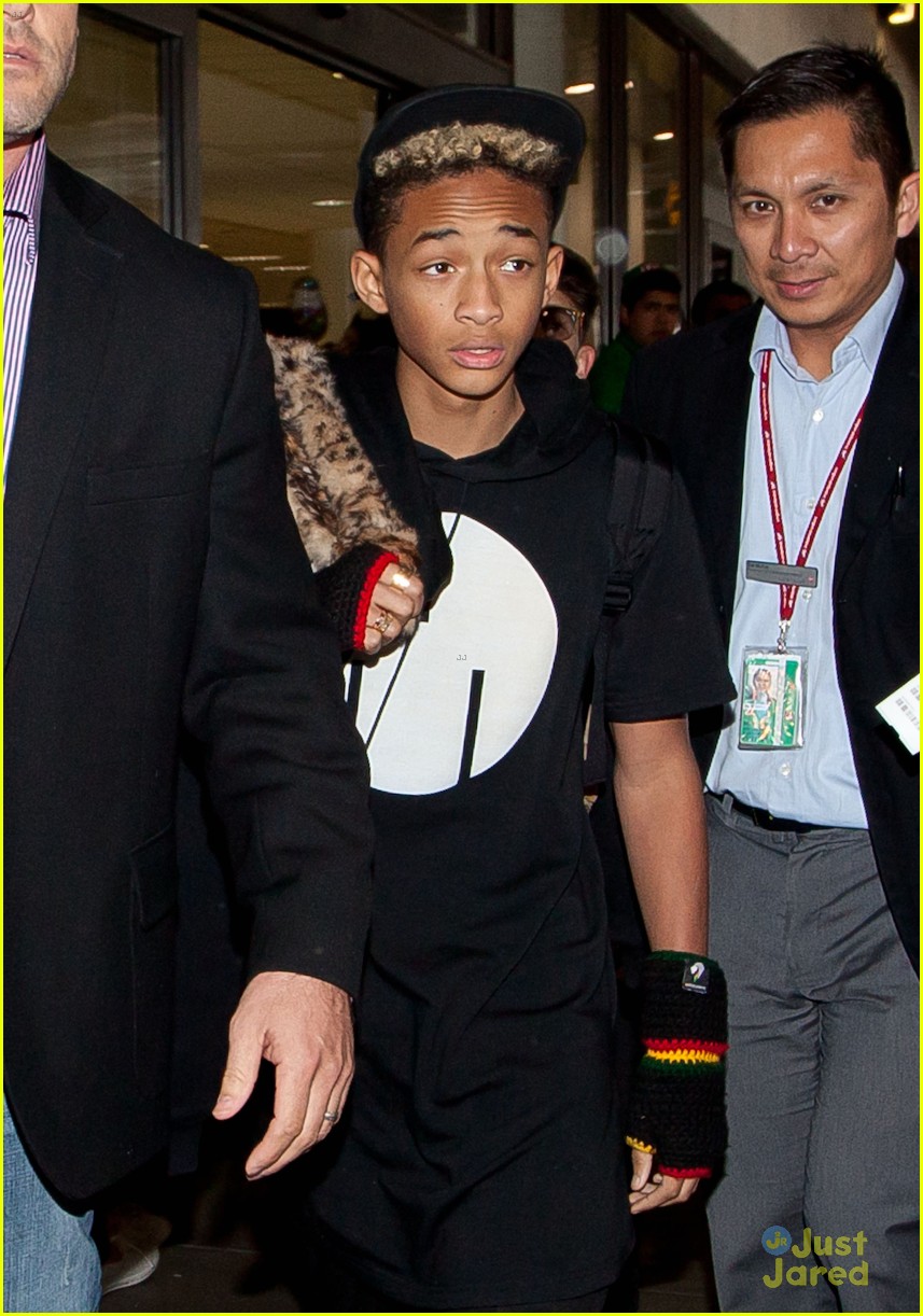 Jaden Smith: LAX Arrival With Brother Trey!