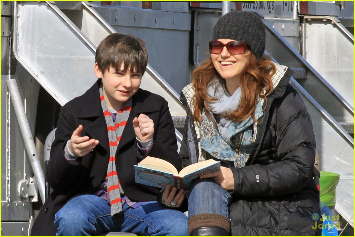 Jared Gilmore: On-Set Tutoring Session!
