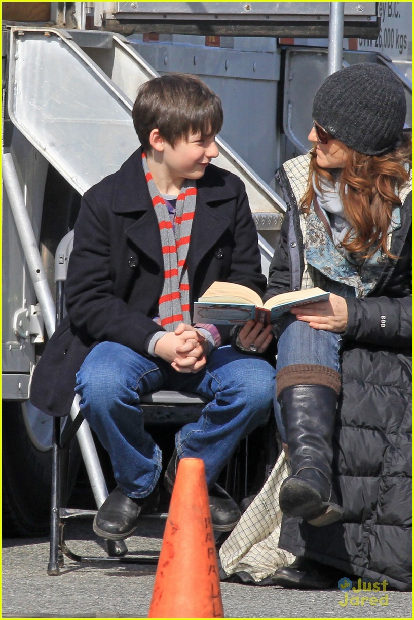 Jared Gilmore: On-Set Tutoring Session!
