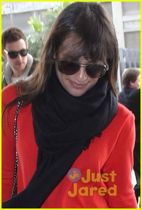 Lea Michele & Cory Monteith: NYC Arrival!