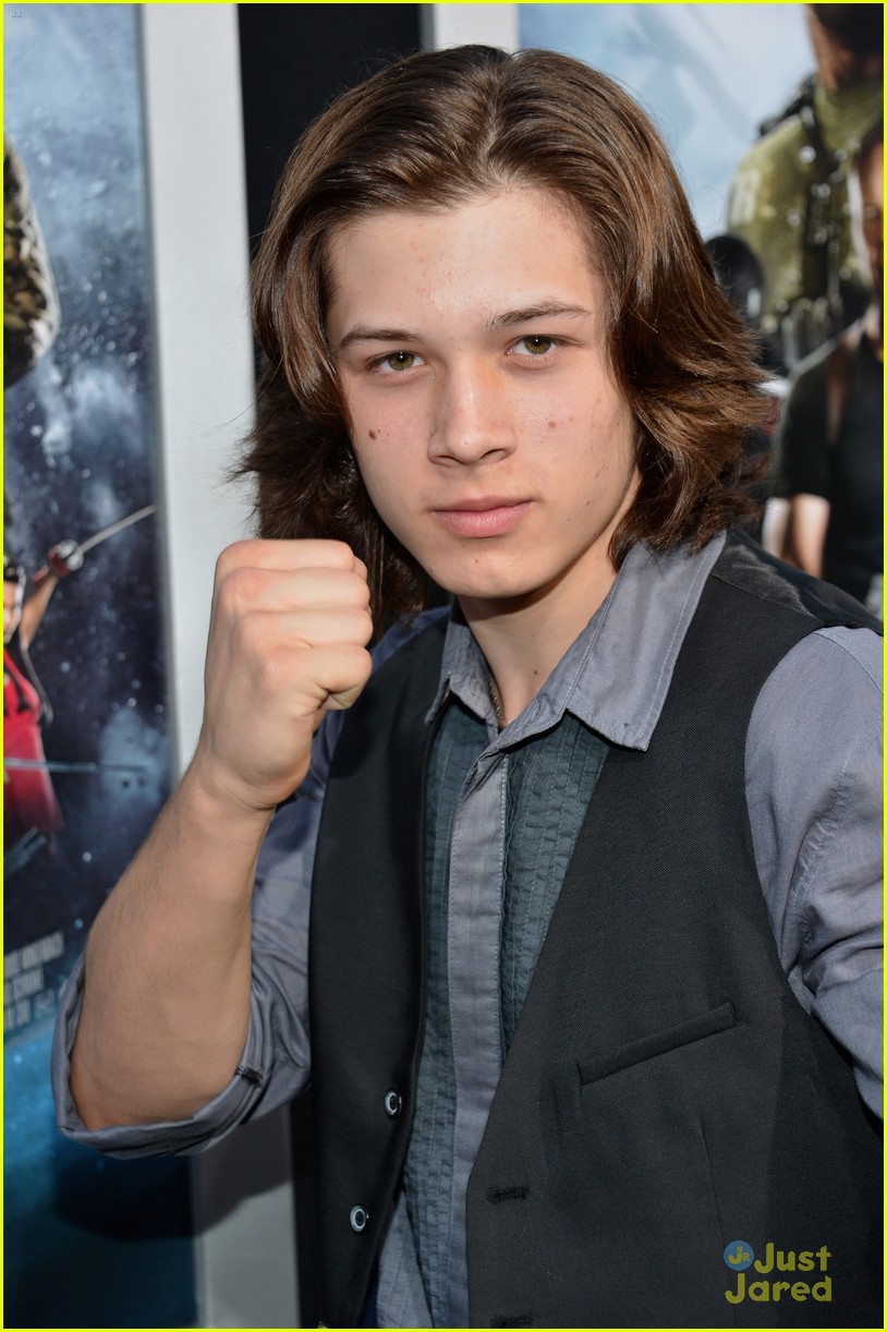 Nathan Kress & Leo Howard: 'G.I. Joe: Retaliation' Premiere!