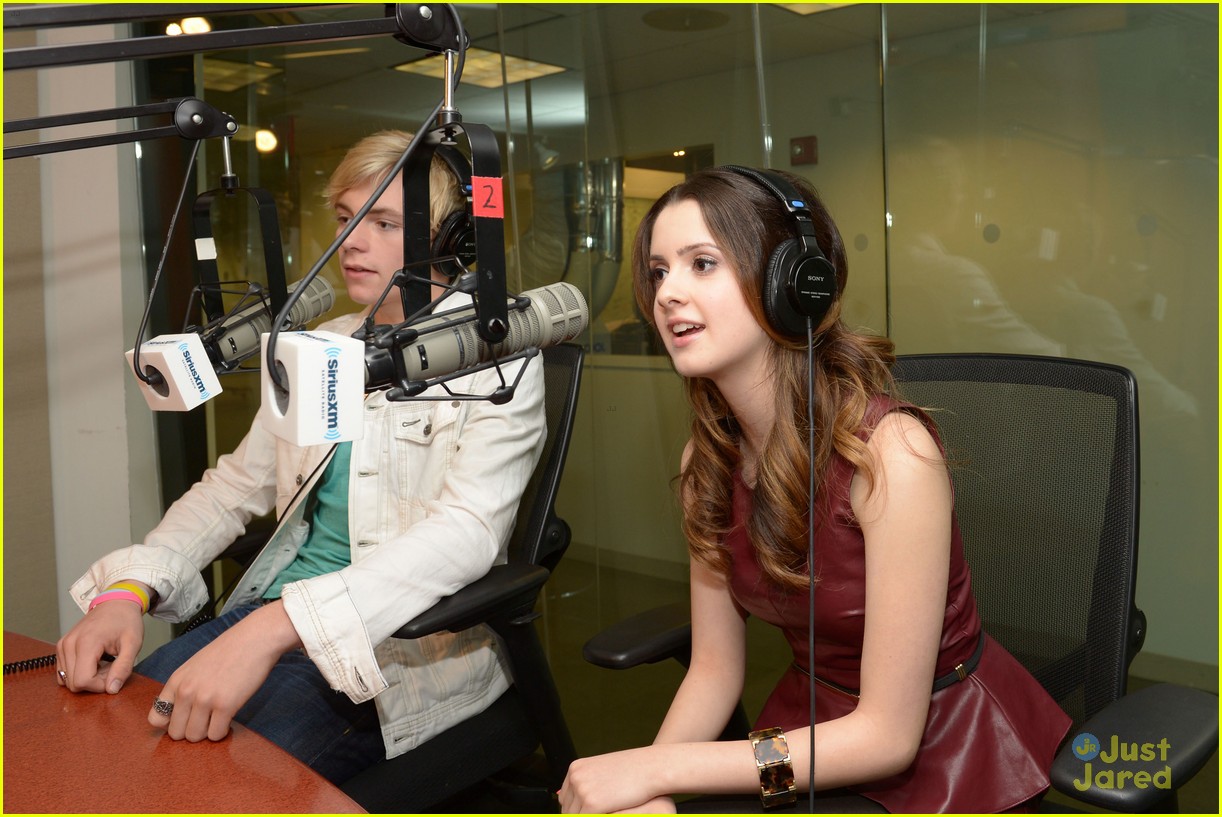 Ross Lynch & Laura Marano Get Sirius