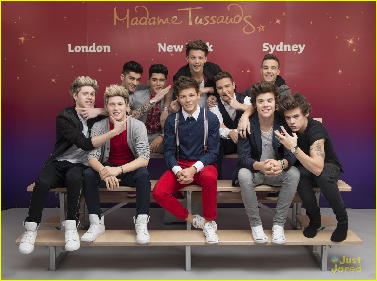 One Direction: Madame Tussauds Wax Figure Unveiling