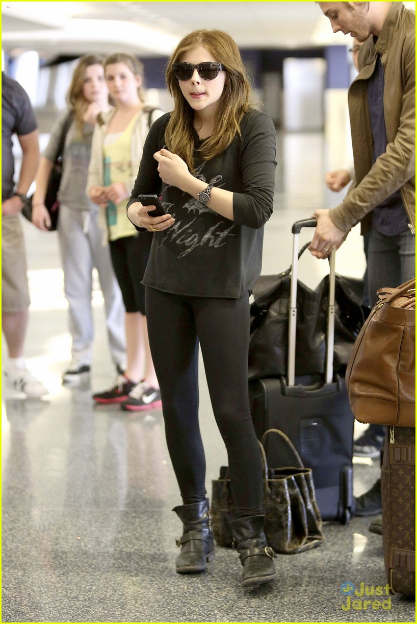 Chloe Moretz: Back in LA After Cancun Trip