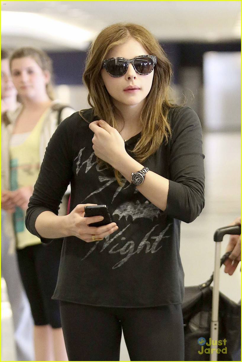 Chloe Moretz: Back in LA After Cancun Trip