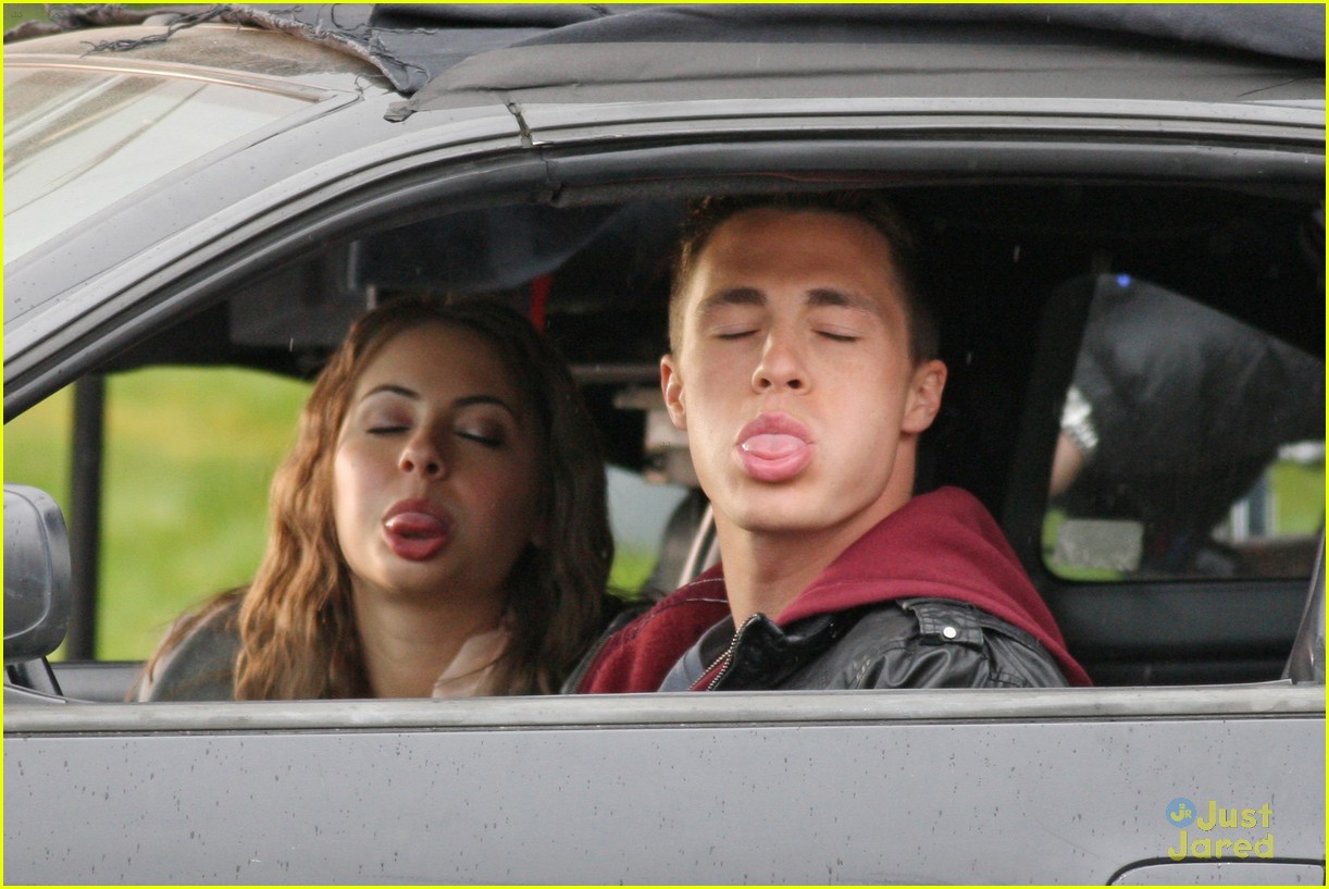 Colton Haynes: Camera in the Car on 'Arrow' Set